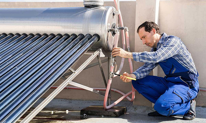 solar water heater repair
