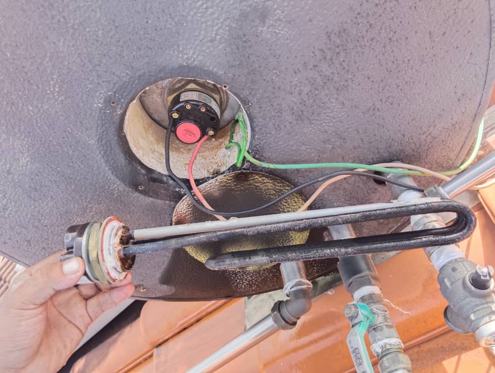 solar water heater repair